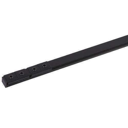 Комплект с накладным анодированным профилем 1612B 16х12мм. 2м САВ261 черн. Эра Б0062758