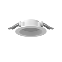 Светильник светодиодный DL-01 Pro 100мм 8Вт 4000К 120x49мм IP65/40 круглый встраив. с опаловым рассеив. RAL9003 бел. муар VARTON V1-RF-00111-10000-6500840