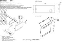 Светильник настенный Crystal Lux CLT 024W175 WH