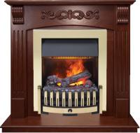 Dimplex Каминокомплект Sorrento угловой - Орех с очагом Danville Brass FB2