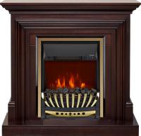 Royal Flame Каминокомплект Bradford - Темный дуб с очагом Aspen Gold