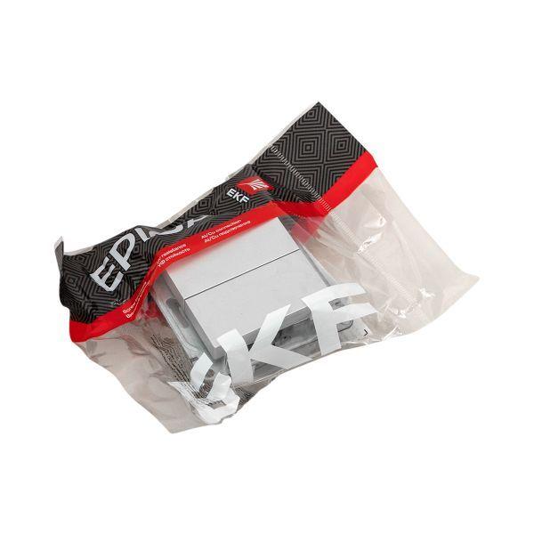 Выключатель 2-кл. СП Эпика механизм алюм. EKF UP1-SWA-20