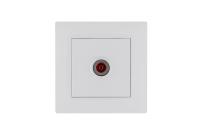 Розетка TV проходная Karea RIZZ бел. Makel 88001007