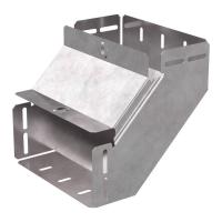 Угол вертикальный внутренний 90град. 200х100 с крышкой Стандарт Промрукав PR16.0446