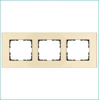 Рамка 3-м G-Glass стекло шампань Champagne Gold Jasmart G1003GG