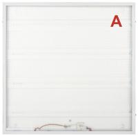 Светильник светодиодный SPO-6-36-6K-P-EM 36Вт 6500К 595х595 призма со встроен. БАП 1ч 20% Эра Б0065299