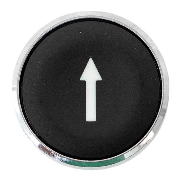 Механизм кнопки исполнительный XB4 черн. плоский возвратный без фиксации стрелка IP65 EKF XB4BA-2156C-65