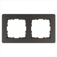Рамка 2-м G-Flex мокко Jasmart G1102Z