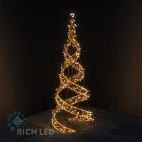 Спиральная елка, 210*80 см, 24В