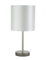 Crystal Lux Настольная лампа Crystal Lux SERGIO LG1 NICKEL