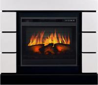Royal Flame Каминокомплект Modern 23 (Разборный) - Белый с черным с очагом Vision 23 EF LED 3D FX