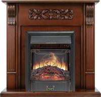 Royal Flame Каминокомплект Venice - Махагон коричневый антик с очагом Majestic FX Black