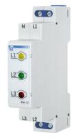 Индикатор фаз РН-12 380В светодиодный 3ф (без индикации значения напряжения) НовАтек-Электро 342560012