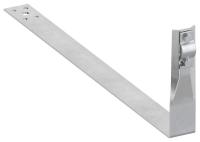 Держатель проводника круглого 6-10мм черепич. кровля L380мм оцинк. сталь IEK ZDP80-11-5-16-380