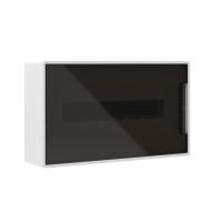 Щиток настенный 18мод. IP41 с тонированной дверцей с 2 шинами PEN на 8+10 отверст. бел. DKC F18W1WD