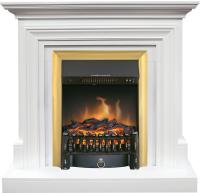 Royal Flame Каминокомплект Bradford - Белый с очагом Fobos FX Brass