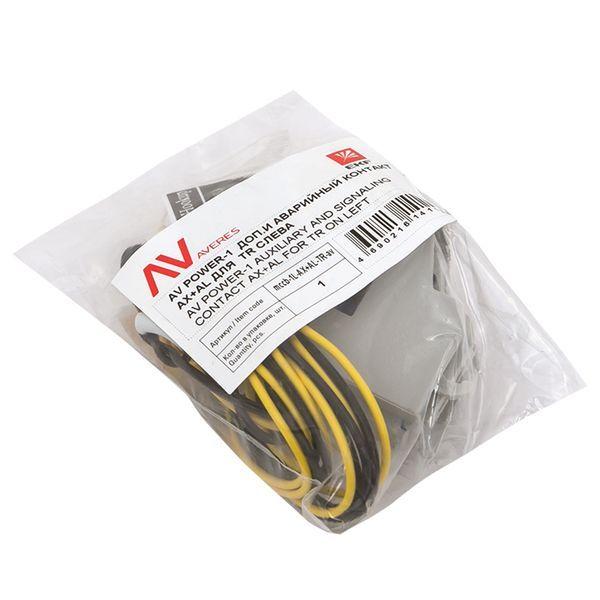 Контакт дополнительный и аварийный AX+AL для TR слева AV POWER-1 AVERES EKF mccb-1L-AX+AL-TR-av