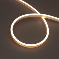 Лента светодиодная WAVE-SIDE-PU-A120-06x12mm 24В Warm 3500К 8Вт/м IP68 wire x2 вывод боков. герметичная (уп.5м) Arlight 050418