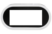 Royal Flame Портал Royal Flame Ellipse - Белый с черным (ширина 1450 мм)