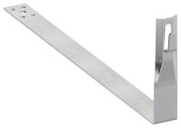 Держатель проводника круглого 6-8мм черепич. кровля L430мм нерж. сталь IEK ZDP80-20-5-68-430