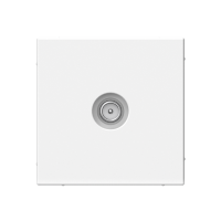 Розетка телевизионная проходная TV ArtGallery 4дБ механизм бел. SE GAL000192