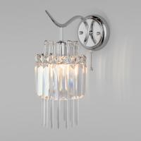 Бра Eurosvet 10119/1 хром/прозрачный хрусталь Strotskis