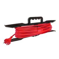 Удлинитель-шнур на рамке 1х30м без заземл. 10А IP20 2.2кВт ПВС 2х1 DOMTOK 2475