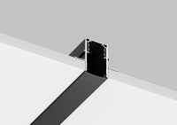 Crystal Lux Шинопровод встраиваемый магнитный для ГКЛ12,5 мм Crystal Lux CLT 0.123 02 L3000 BL