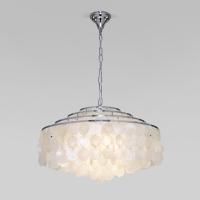 Подвесная люстра Eurosvet 3535/6 хром/перламутр Smart