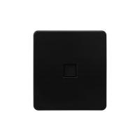 Розетка ROUND компьютерная RJ45 кат6 с/у оникс KRANZ