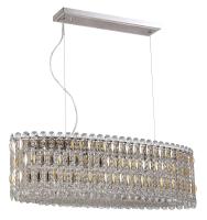 Crystal Lux Светильник подвесной Crystal Lux LIRICA SP10 L900 CHROME/GOLD-TRANSPARENT