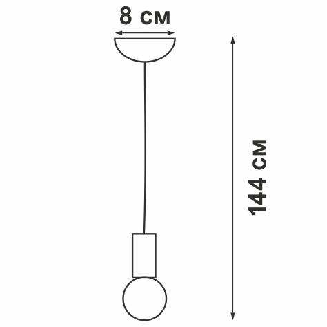 Люстра 6xE14 макс. 40Вт Vitaluce V4893-0/6S