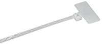 Хомут 2.5х100мм P6.6 маркерный бел. (уп.100шт) IEK UHH14-D025-100-100-K01