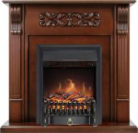 Royal Flame Каминокомплект Venice - Махагон коричневый антик с очагом Fobos FX Black