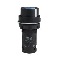 Переключатель 2 положения OptiSignal Compact D22 С7-SK-210 черн. с ключом 1НО XB7NG21 КЭАЗ 362141