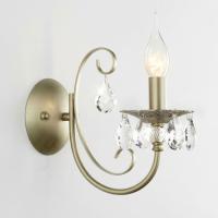 Бра Eurosvet 3305/1 латунь/прозрачный хрусталь