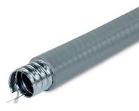 Металлорукав в ПВХ изоляции МПГ НГ толстостенный 50 d50 с протяжкой сер. (уп.10м) ГОФРОМАТИК zeta42856