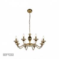 Подвесная люстра iLamp YT2049-8 GD+COG