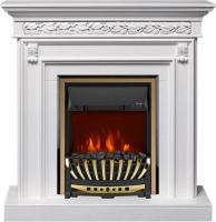 Royal Flame Каминокомплект Valletta - Белый (Ширина 1040 мм) с очагом Aspen Gold