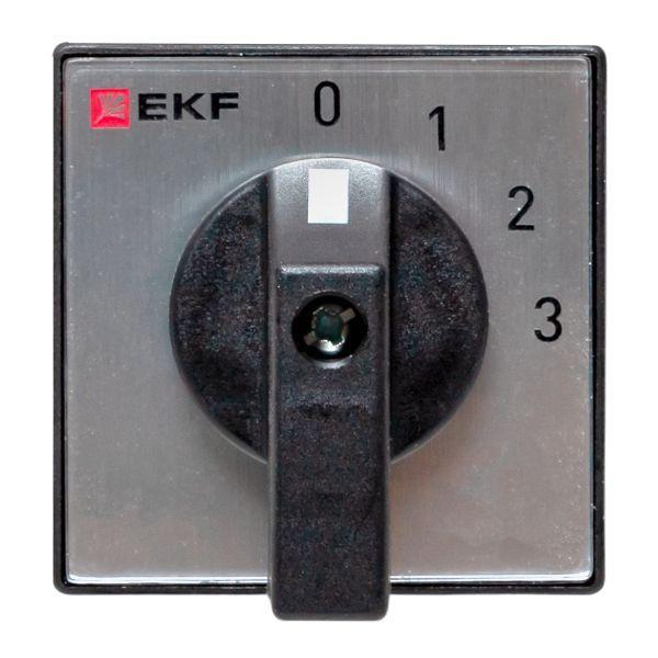 Переключатель кулачковый ПК-1-103 3п 10А "0-1-2-3" IP65 EKF pk-1-103-10-65