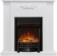 Royal Flame Каминокомплект Lumsden - Белый дуб с очагом Fobos FX M Black RC
