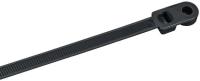 Хомут 7.6х400мм P6.6 с винтовым креплением черн. (уп.100шт) IEK UHH12-D076-400-100-K02
