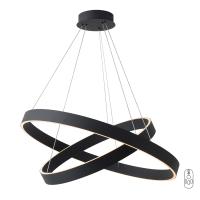 Crystal Lux Люстра Crystal Lux TRON SP123W LED BLACK