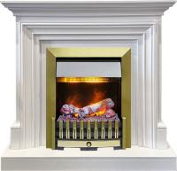 Dimplex Каминокомплект Bradford - Белый с очагом Danville Antique Brass FB2
