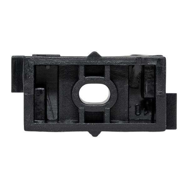 Держатель для труб (клипса) d25мм для монтажн. пистолета черн. (уп.100шт) Plast EKF derjp-z-25-black