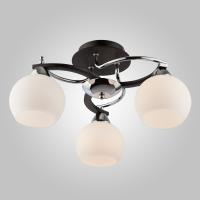 Накладная люстра Eurosvet 9654/3 хром/черный