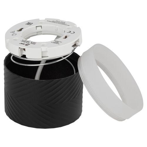 Светильник OL38 BK GX53 IP20 настенно-потолочный спот черн. ЭРА Б0056386