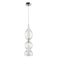 Crystal Lux Светильник подвесной Crystal Lux IRIS SP1 B TRANSPARENT