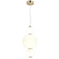 Подвесная люстра Natali Kovaltseva LED LAMPS 81100/3C GOLD WHITE