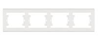 Рамка 4-м Manolya горизонт. бел. Makel 41001704